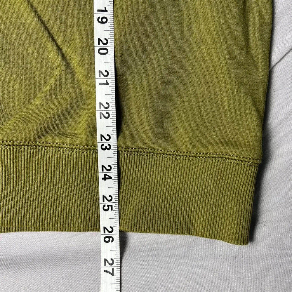 Tommy Hilfiger Mens Olive Green Crewneck Sweatshirt Cotton French Terry M